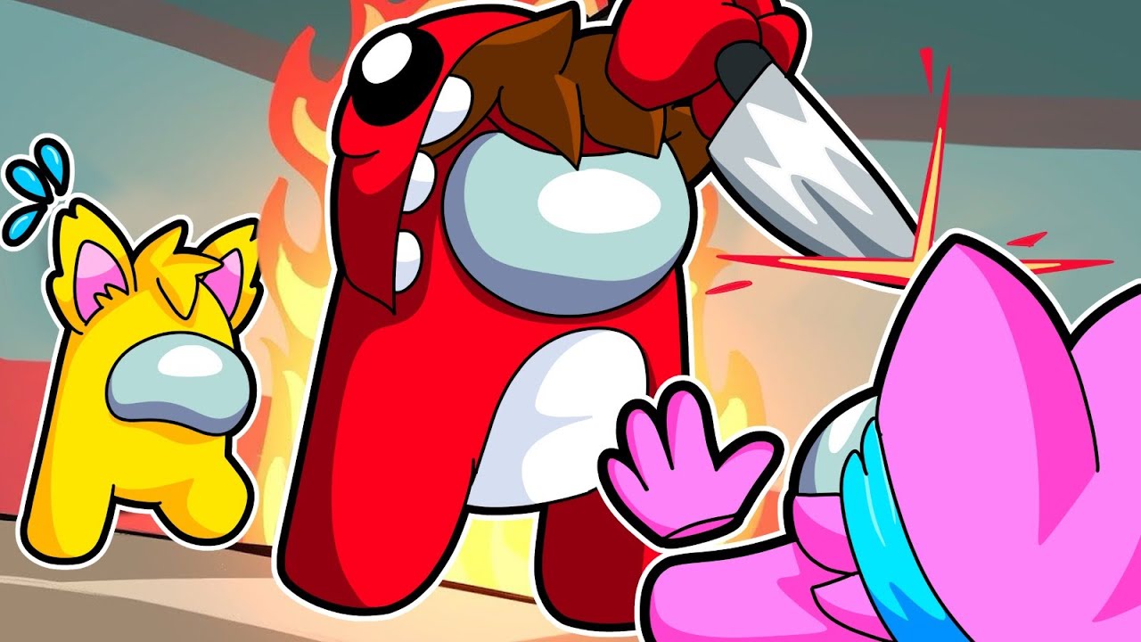 AMENAZO A MI AMIGOS en AMONG US 3D 😂😱 AMONG US LOS COMPAS Raptorgamer