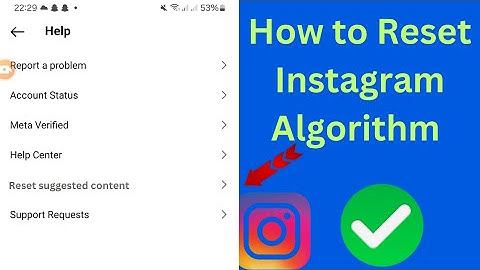 How to fix Instagram reset algorithm option not showing, how to reset Instagram algorithm,