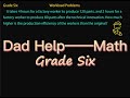 Daddy Help Grade Six Math Tutorial-22: Workload problems