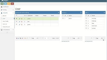 Sails With JQGrid Master Details