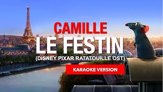 Le Festin - Camille (Disney's Pixar's Ratatouille OST) (#karaoke version) (#englishtranslation)