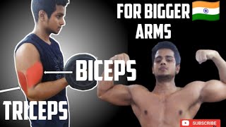 BICEPS TRICEPS WORKOUT FOR BIGGER ARMS ?? | How to grow Biceps Triceps | Grow Biceps Triceps Easily