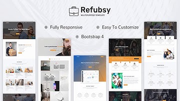 Refubsy - A Responsive Multipurpose Template | Themeforest Website Templates and Themes