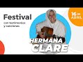 Festival para el aniversario de la Hna. Clare - 16-4-20