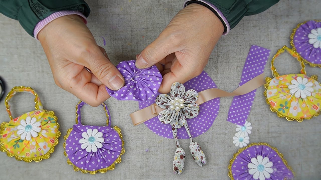 Сделать каждый: 2 простых и милых идеи из обрезков ткани