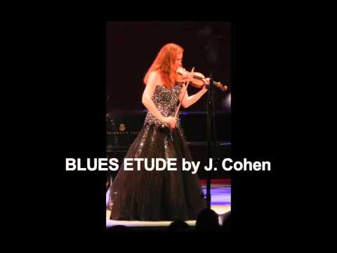 Blues Etude (J. Cohen) - ELMIRA DARVAROVA, violin (live performance)