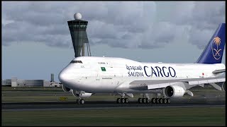 Saudia Cargo Boeing 747s in Action @ (AMS) Amsterdam