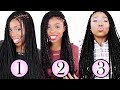 6 BOX BRAIDS TECHNIQUES! Compilation Tutorial