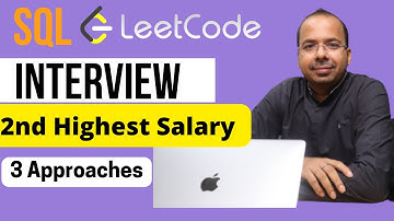 SQL Interview Question - Find Nth Highest Salary | LeetCode