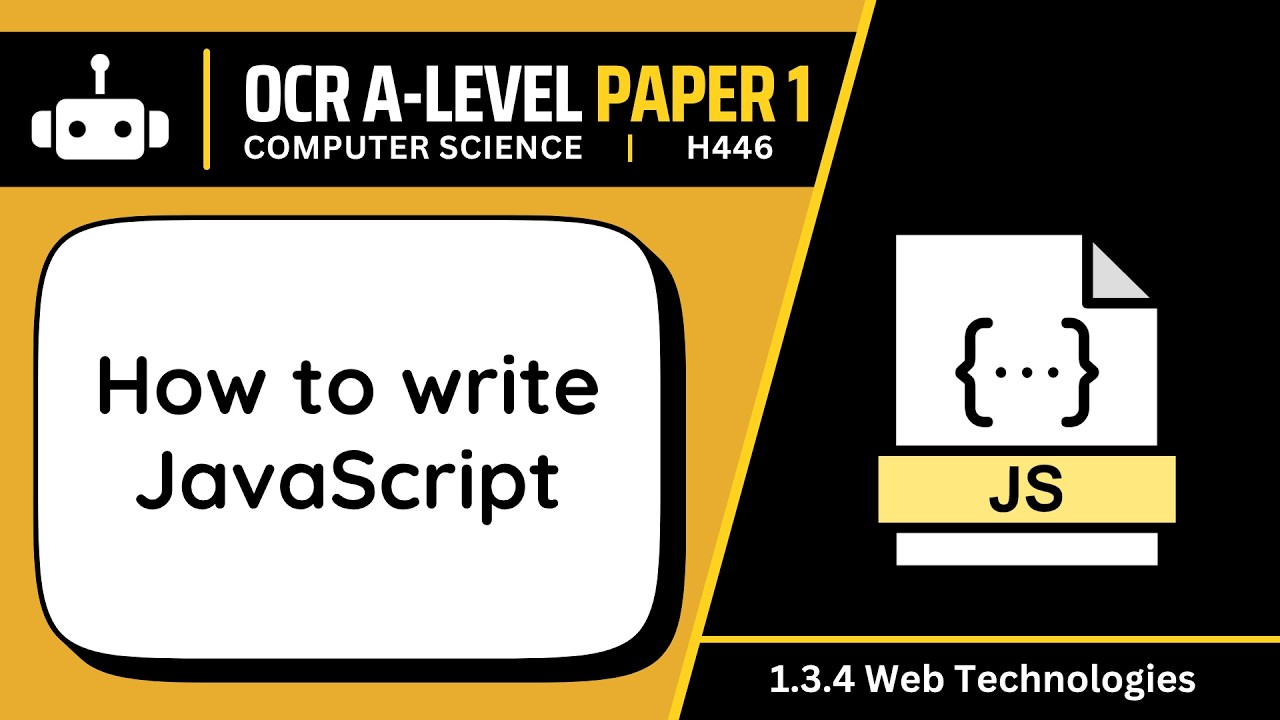 JavaScript | 3.4a | OCR A-Level Computer Science - YouTube