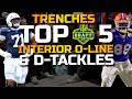 Die Top 5 INTERIOR O-LINER & TOP 5 D-TACKLES des NFL Draft 2026