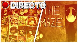 Directo Brawlhalla, The Maze (ROBLOX) ahora si en Halloween XD