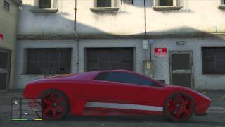 GTA5: Car Collection (Bugatti, Lamborghini, Bentley, Audi R8, Ferrari)