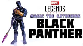 Hasbro Marvel Legends Magic the Gathering Black Panther Figure! BEST PANTHER SO FAR? LET'S GOOOOOO!