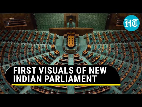 Bigger, Better! First look of new Parliament building; Inside view on camera