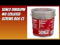 REVIEW (2026): Senco DuraSpin #8 Collated Screws 800 ct. Features