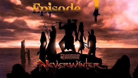NeverWinter (Watch uploaded Intro) | Intros and Character Making (Part 1)