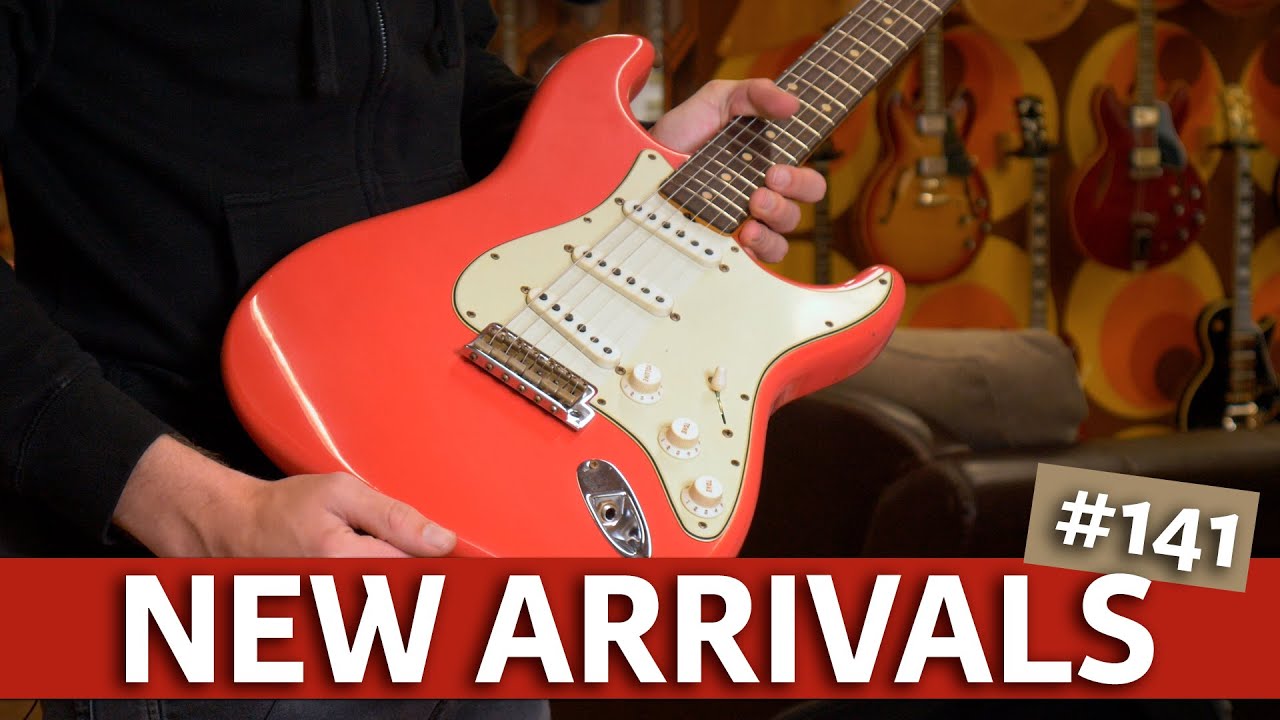 Fender Custom LTD '62/'63 Strat Fiesta Red! | New Arrivals #141
