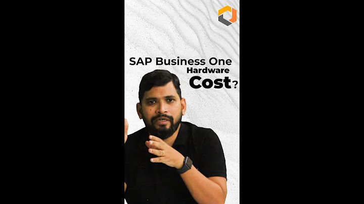 SAP B1  ERP Hardware Costs?