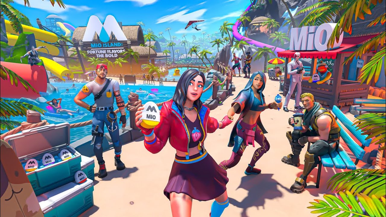 Fortnite Mio Island: Fortune Flavors The Bold. 🏄👙 - YouTube