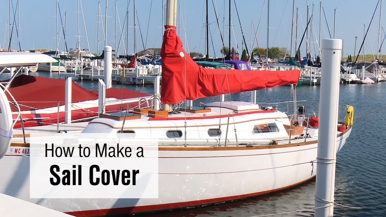 RIYIFER Sail Cover Boat Accessories, Waterproof Mainsail Boom Cover