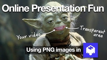 Elevating Online Presentations with Engaging Transparent Visuals
