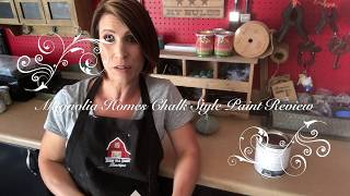 Magnolia Homes - Joanna Gaines Chalk Style Paint Review