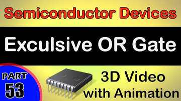 Exclusive OR gate Semiconductor Device class 12 physics subject notes lectures CBSE IIT JEE NEET