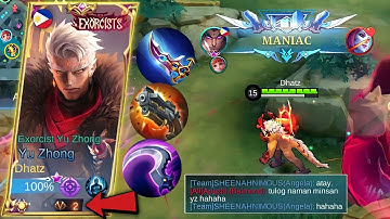 80% OF YU ZHONG USERS DONT KNOW HOW BROKEN THIS 1 HIT BUILD IS | YU ZHONG BEST COMBO SPELL!!