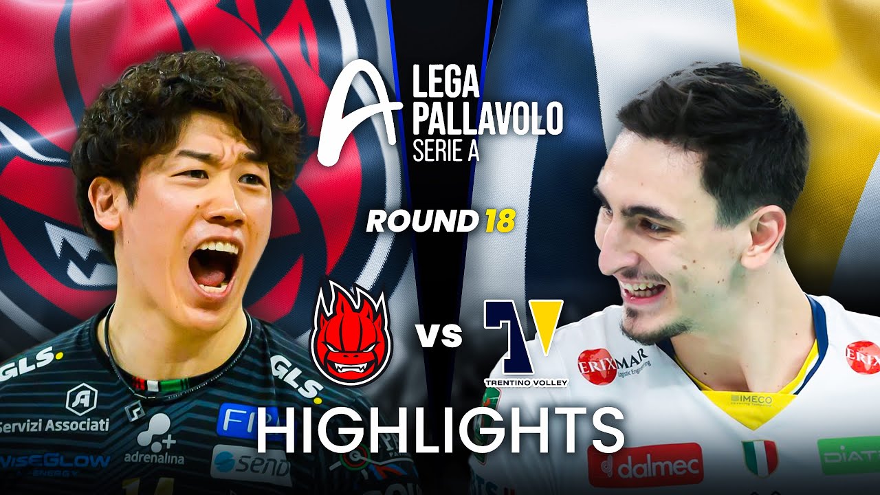 Perugia vs Trentino | Highlights | Italian Volleyball League 2026