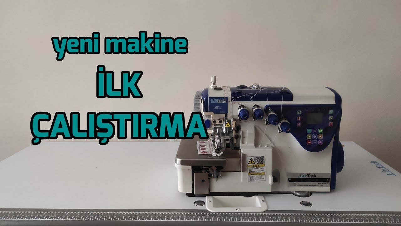 YENİ OVERLOK İLK ÇALIŞTIRMA