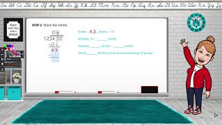 Decimal division by 2 Digit Divisors