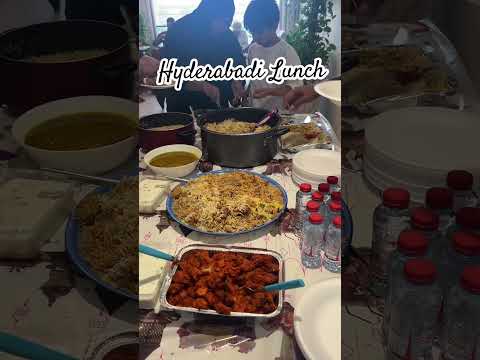 Hyderabadi Lunch #dubai