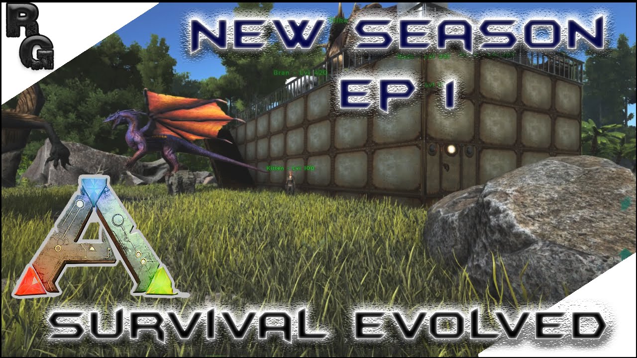 Copper Base build! Ark: Survival Evolved S1E1 (Relaunched) - YouTube