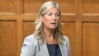 Liberal MP Leona Alleslev crosses the floor to join Tories