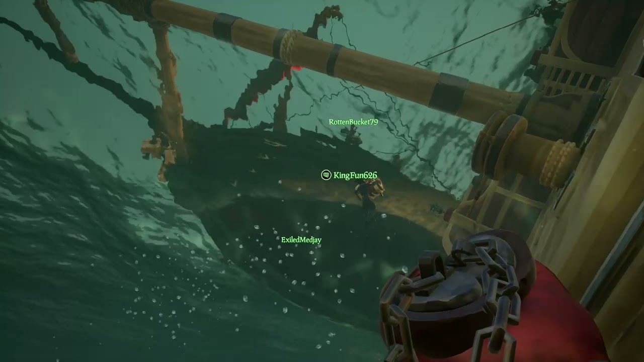 Stolen ship, crew mutiny and megga keg - Sea of Thieves