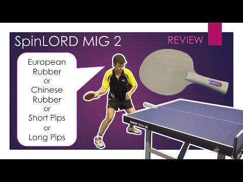 Spinlord MIG2 | review | #tabletennisexperts