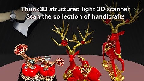 Artwork Scanned by Thunk3D Handheld 3D Scanner