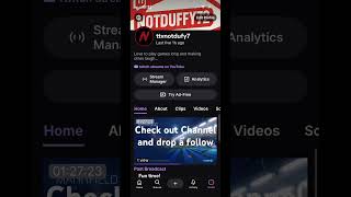 Make sure to drop a follow on twitch and subscribe button to support me