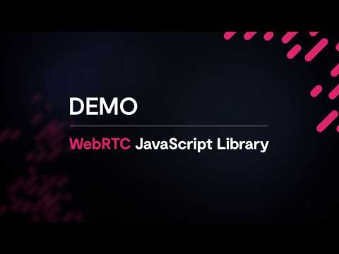 Demo | SignalWire WebRTC JavaScript Library