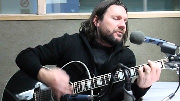 Chris Doheny gives a live performance "Fools Way" during an interview with Robert Williams