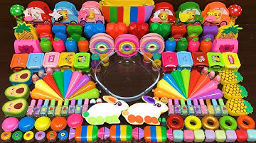 RAINBOW Slime ! Mixing Random into STORE BOUGHT Slime ! NASTYA Slime Satisfying Slime #518