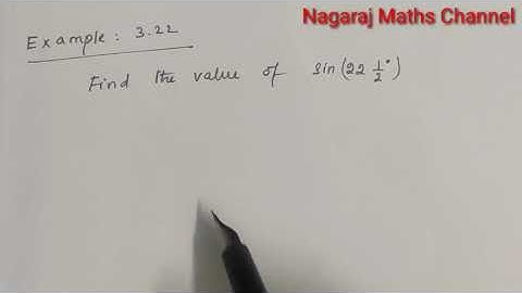 Example:3.22|| CLASS 11 MATHS CHAPTER 3
