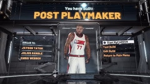 THE BEST ISO POST PLAYMAKER BUILD in NBA 2K20! (Do Everything Build)