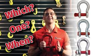 Screw Pin, Bolt-Type, or Round Pin Shackle – Which One Do You Need?