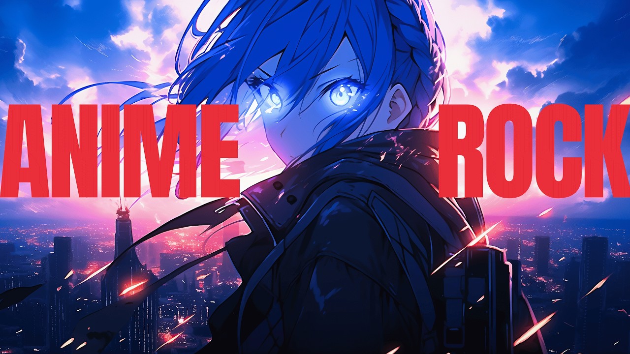 High Energy Anime Rock Playlist ⚡ Female Vocal Battle Phonk | Focus & Workout