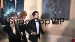 Molly Ringwald and Panio Gianopoulos arrive at GI Joe Ret...