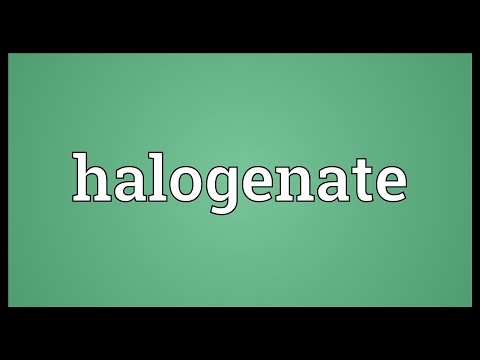 Header of halogenate