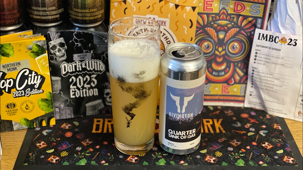 Craft Beer Review Rivington Brewing Co Quarter Tank Of Gas DDH Craft Beer Review Rivington Brewing Co Quarter Tank Of Gas DDH