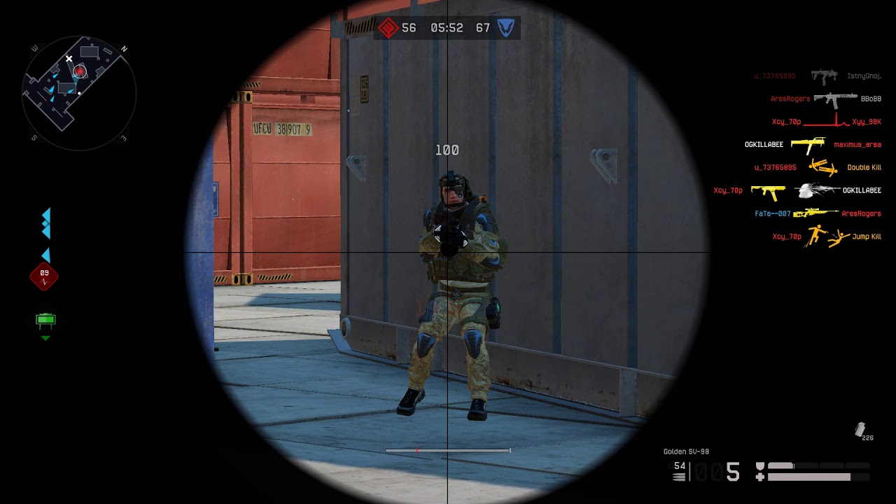 Warface: 1st Knockdown with SV98 on fking chines